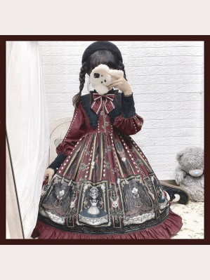 Doll Music Box Gothic Lolita Style Dress OP (CC04)
